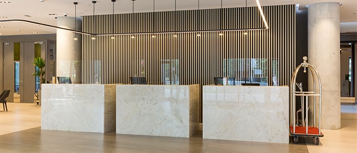 hotel reception 