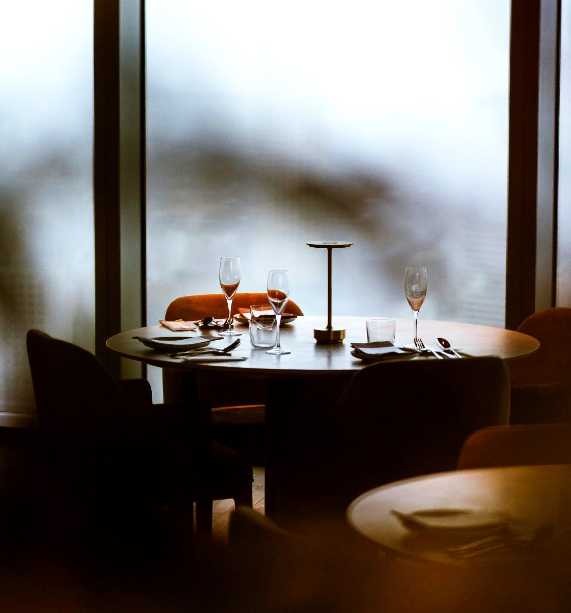 Aman Tokyo dining interior