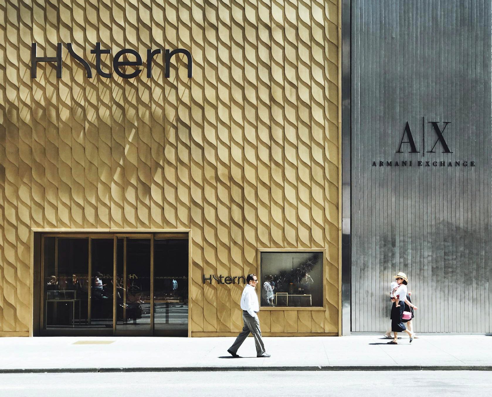 Armani Exchange storefront