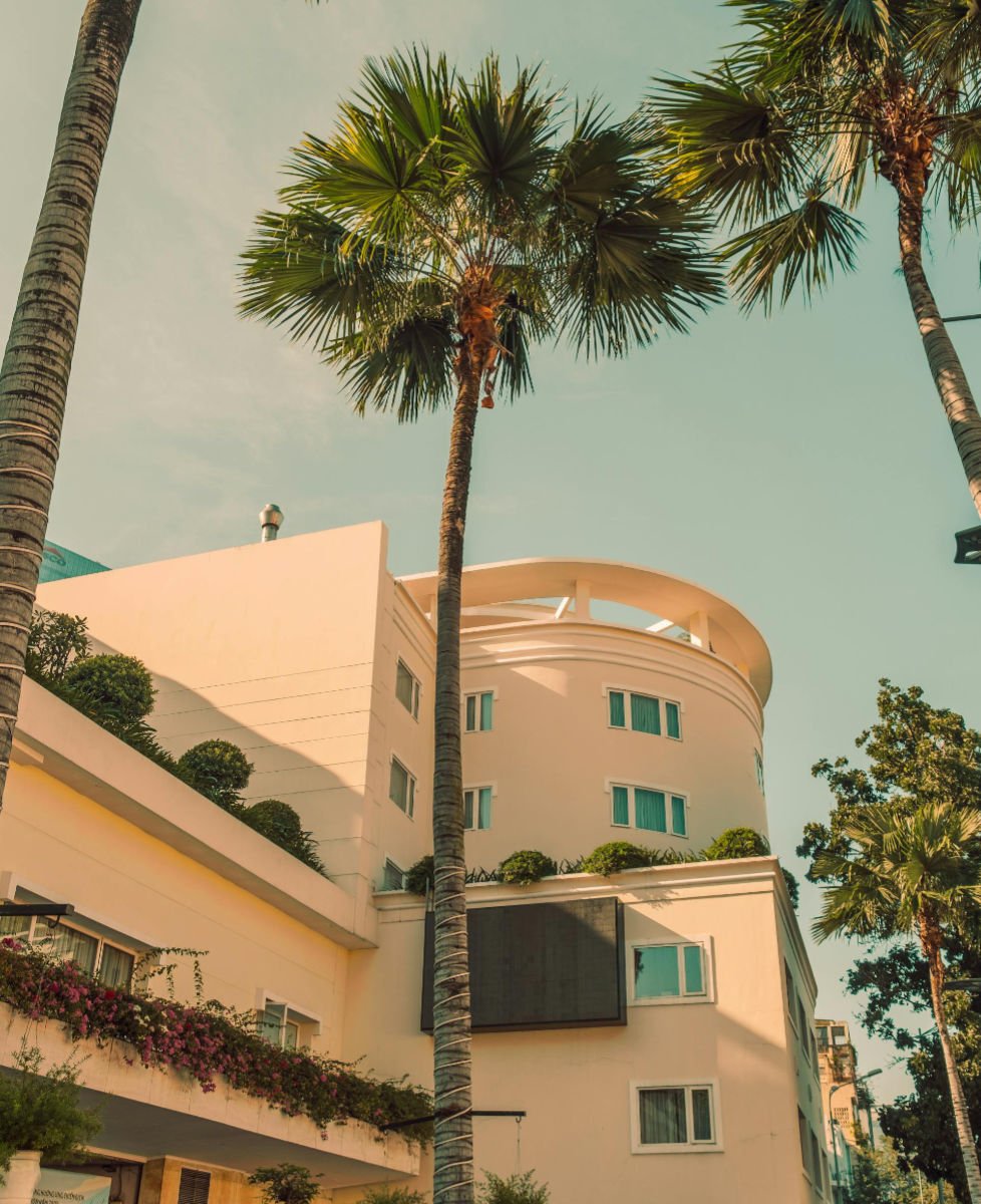 Hotel by the sea
