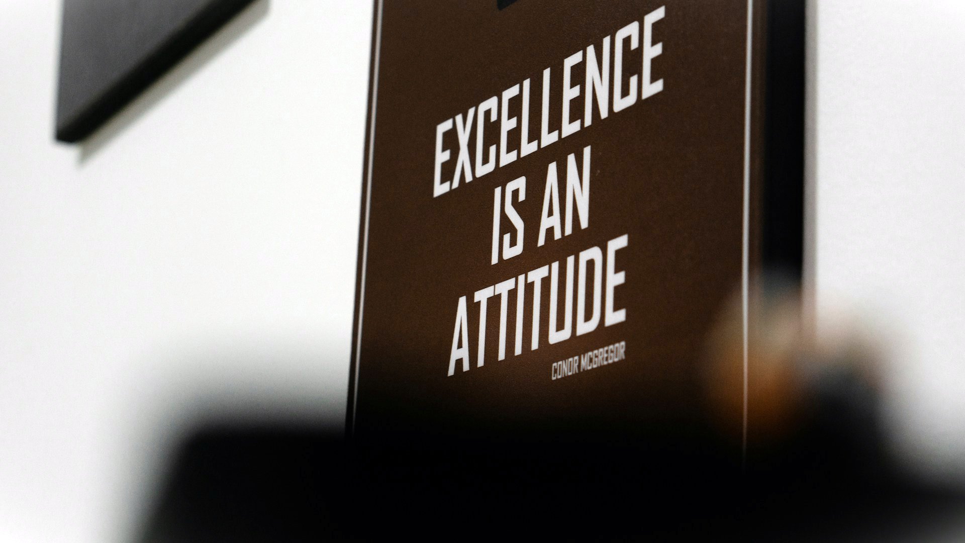 Motivational placard