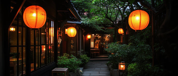 Japanese lanterns