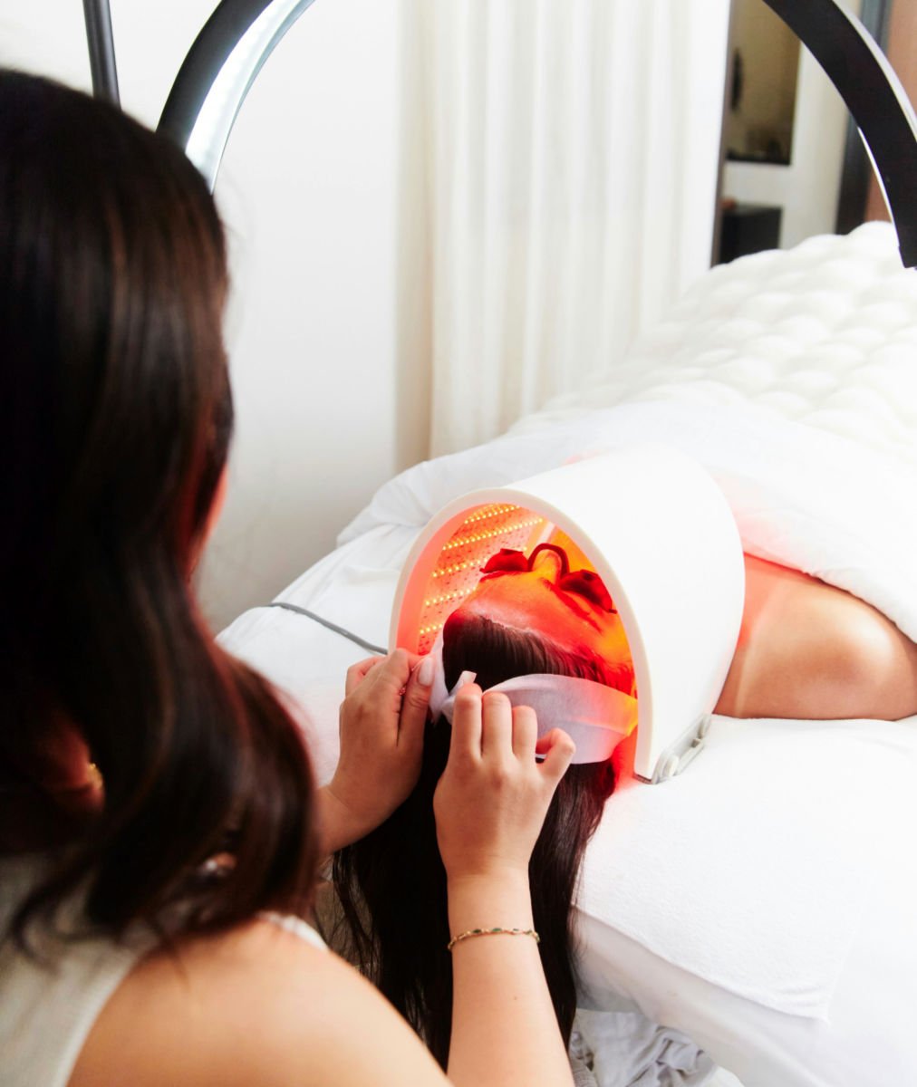 Infrared light for skin care