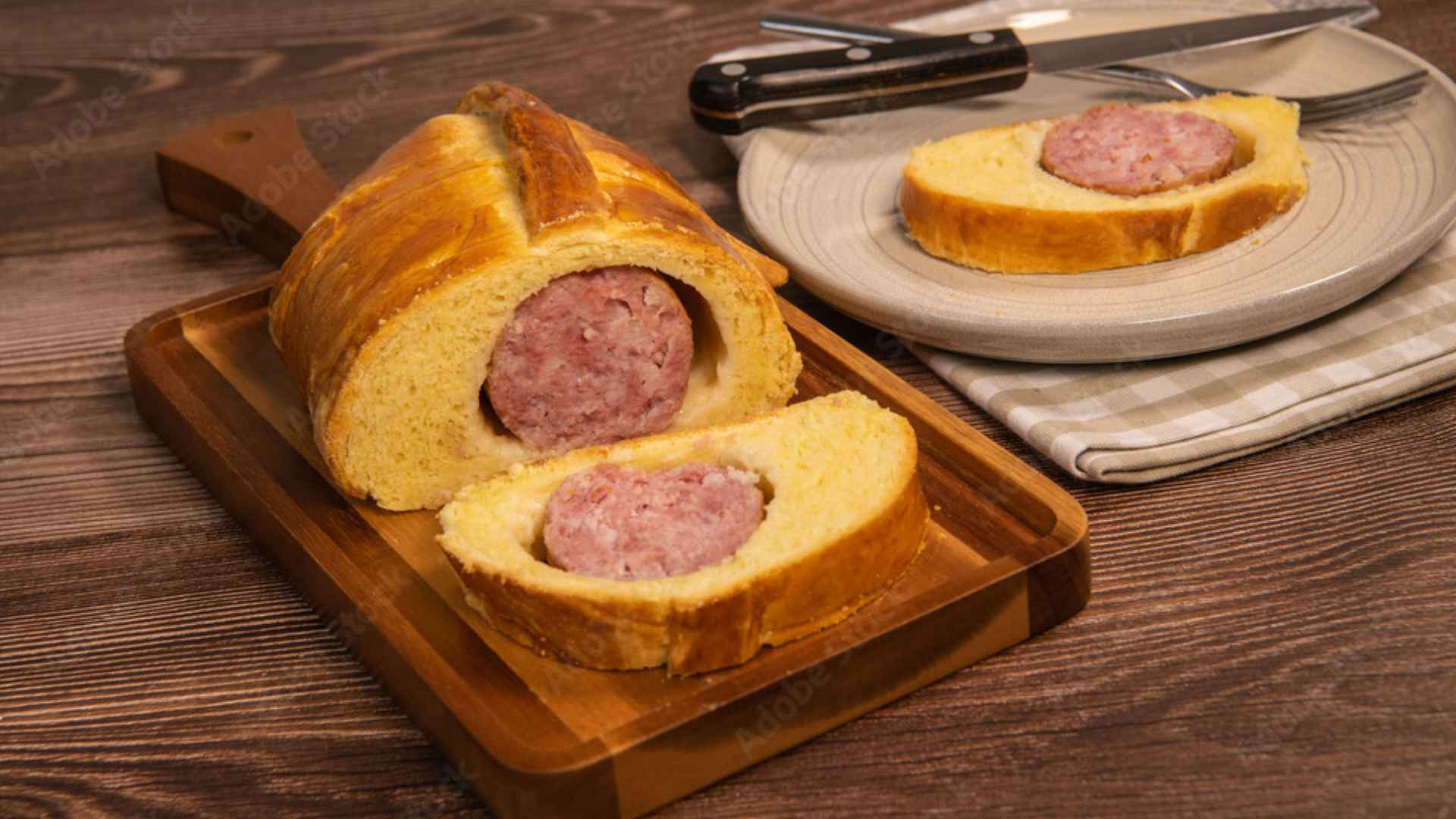 Institut de Nutrition R&D - Saucisson brioché