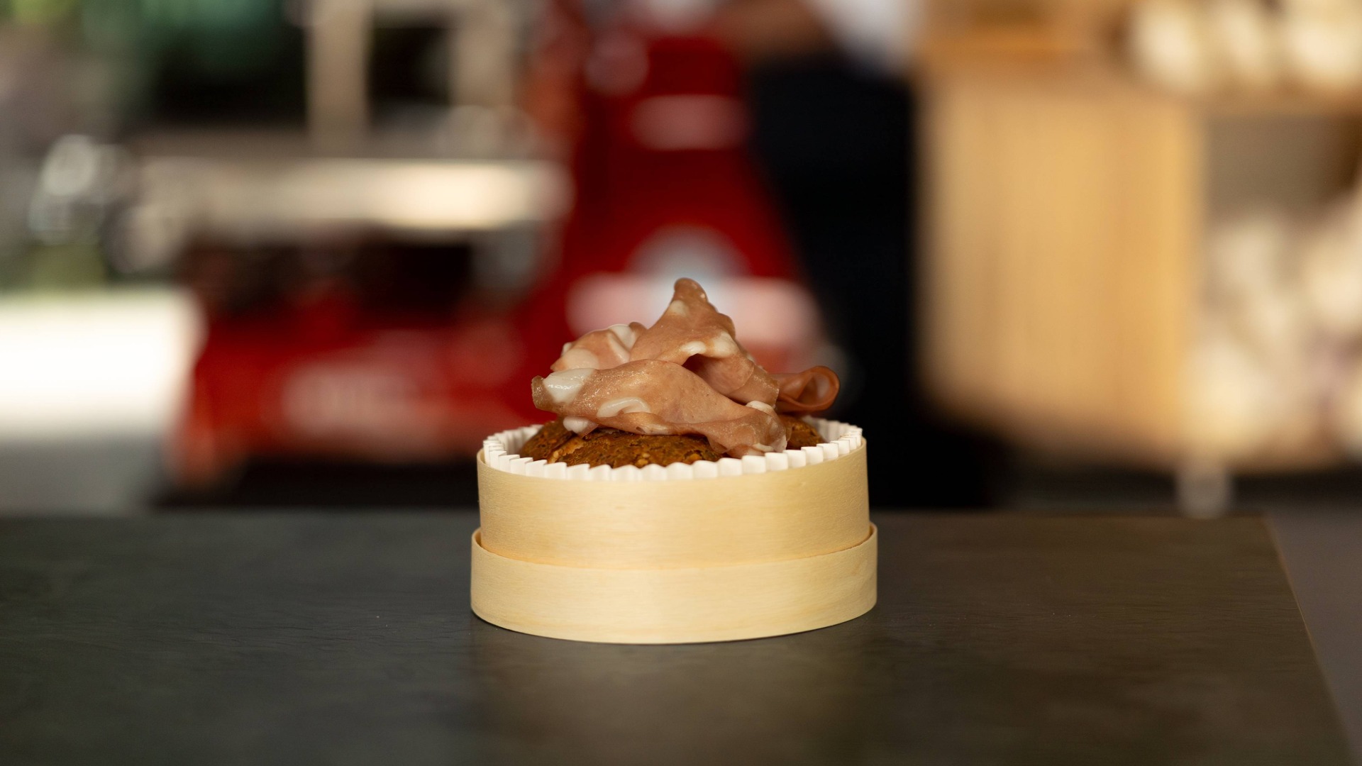EHL Gourmet Festival - Pain à lail et mortadelle