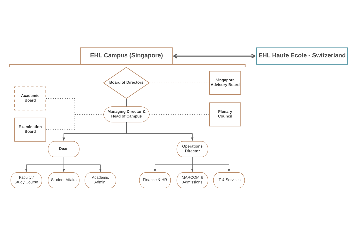 Singapore Org charts 1