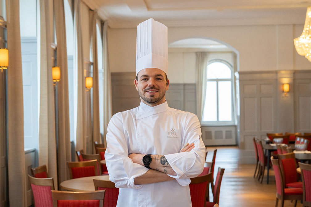 Mirco Soder Küchenchef im Da Fortunat