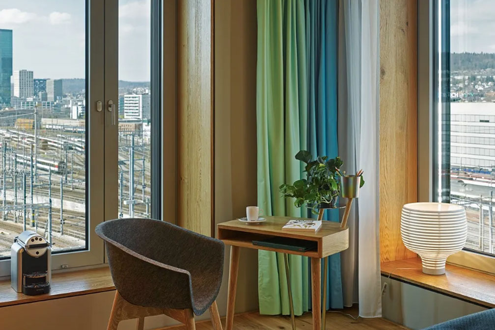 Büroaussicht im 25hours-Hotel-Zuerich-Langstrasse