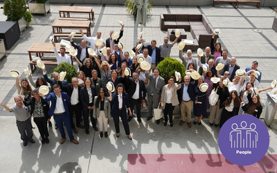 The staff and faculty of EHL Hotel School Passugg