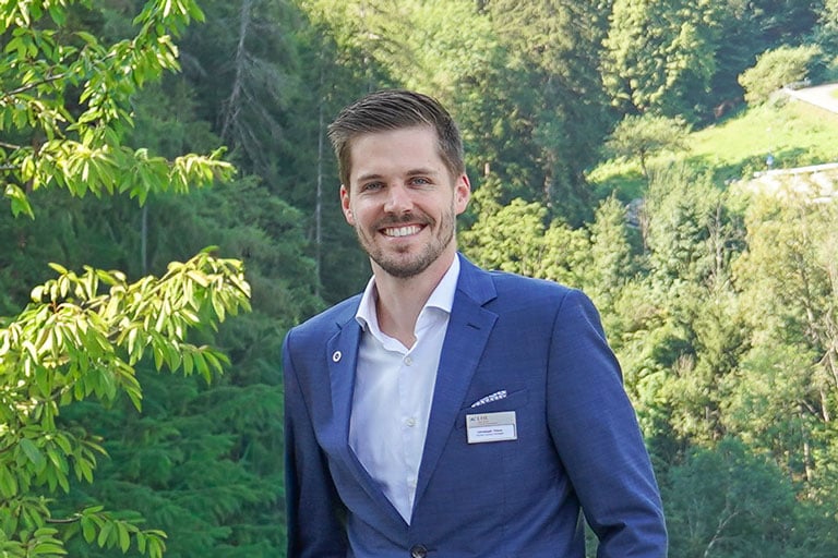 Christoph Theus Rooms Division Manager an der EHL Hotelfachschule Passugg seit 2024