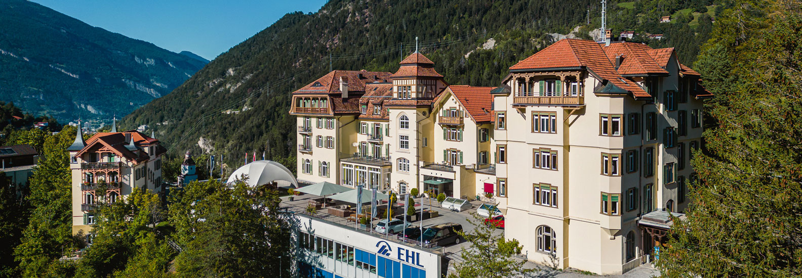 EHL Campuss Passugg in den Bündner Bergen