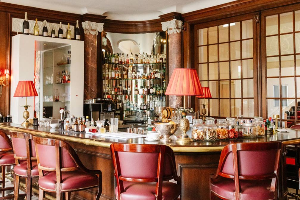 Bar vom Grand Hotel National Luzern