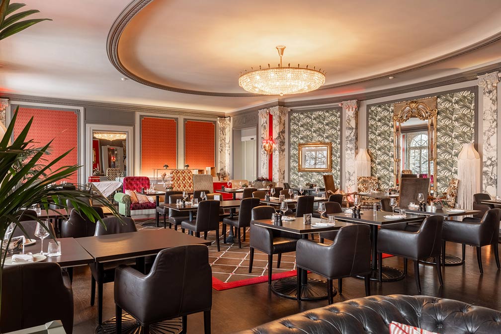 Brasserie vom Grand Hotel National Luzern