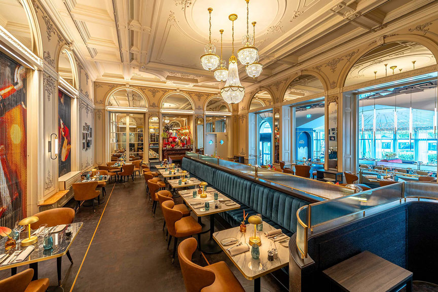 Hotel Schweizerhof Luzern mit der Vico Brasserie