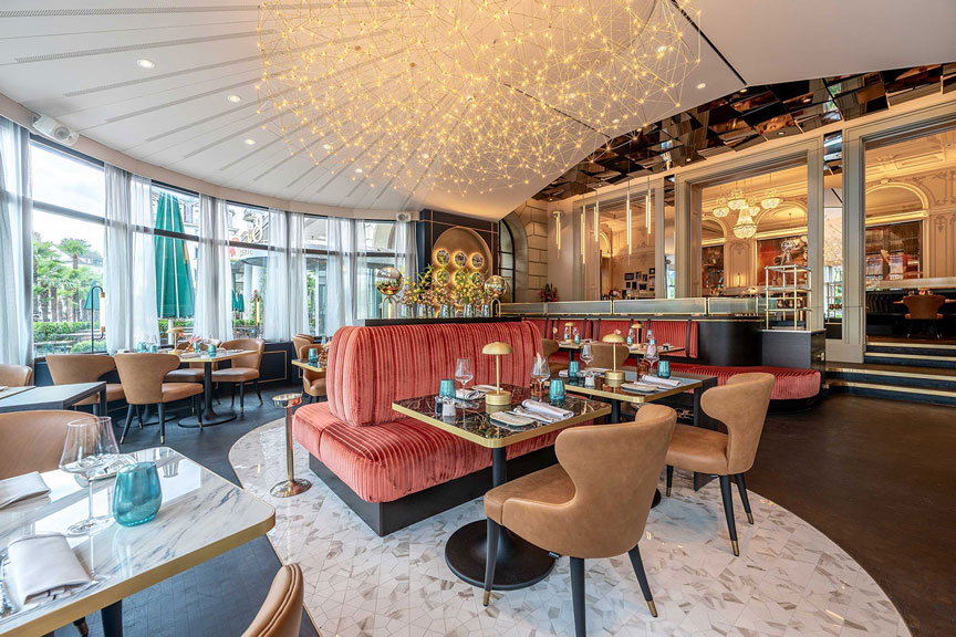 Hotel Schweizerhof Luzern mit der Vico Brasserie