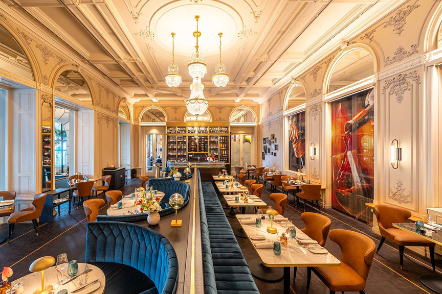 Hotel Schweizerhof Luzern mit der Vico Brasserie