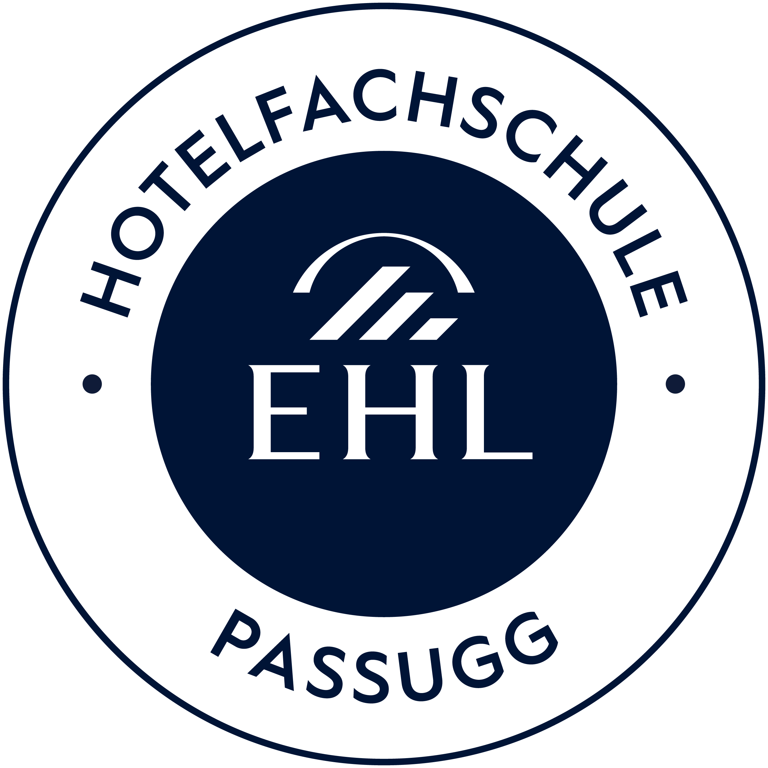 EHL_Hotelfachschule Passugg_R_white circle blue border